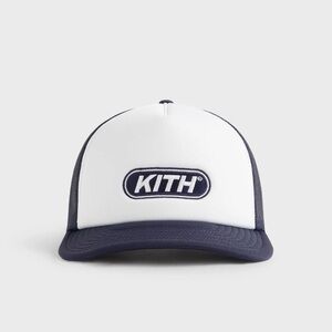 Kith Poly Foam Fast Logo Patch Nolan Trucker Hat.